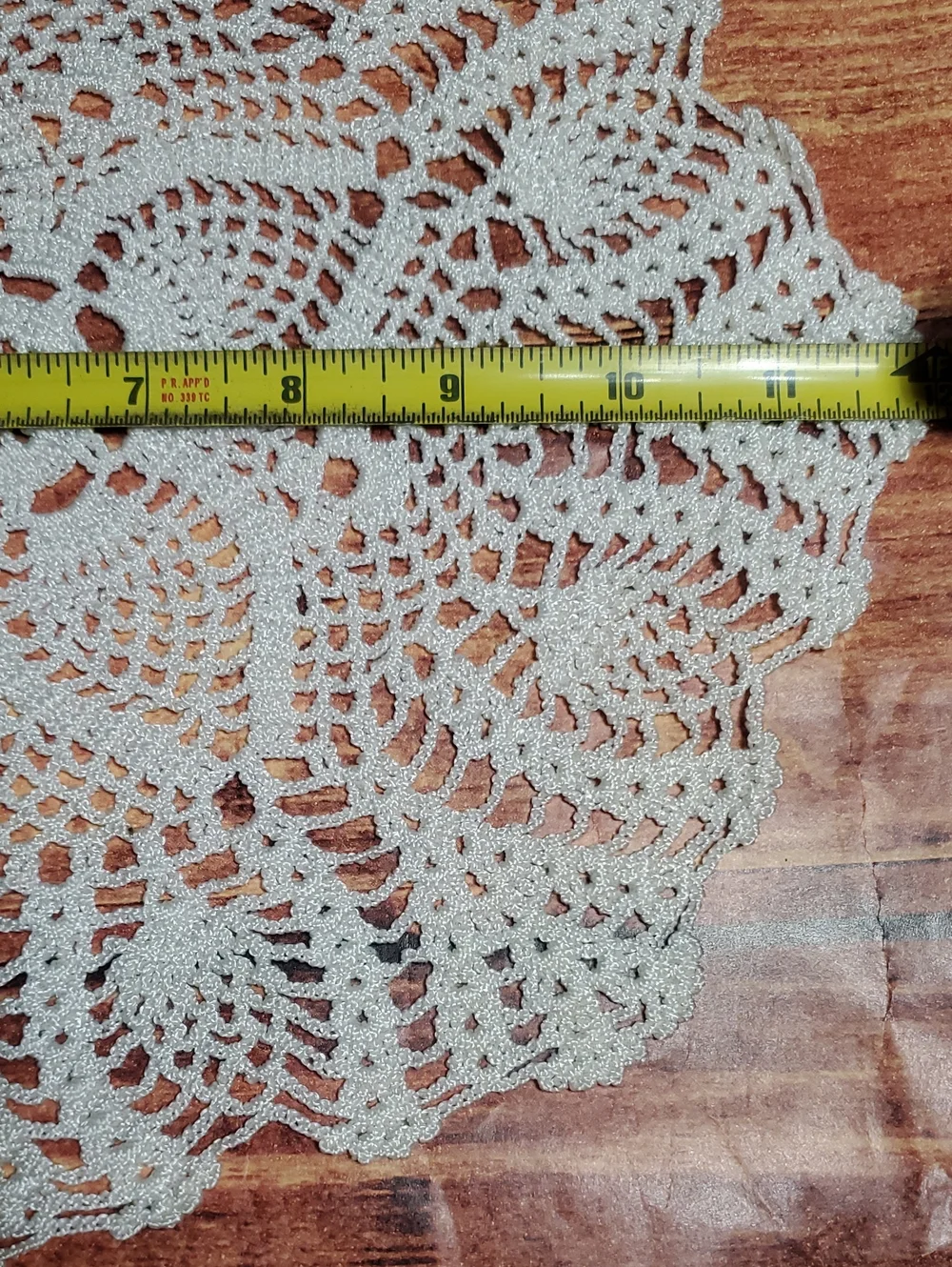 Handmade Cream Crochet Doily - Home Accents